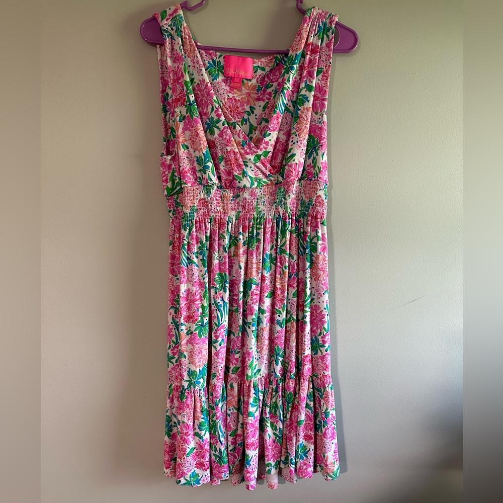 Lilly Pulitzer Vivetic Ruffle Dress - XL